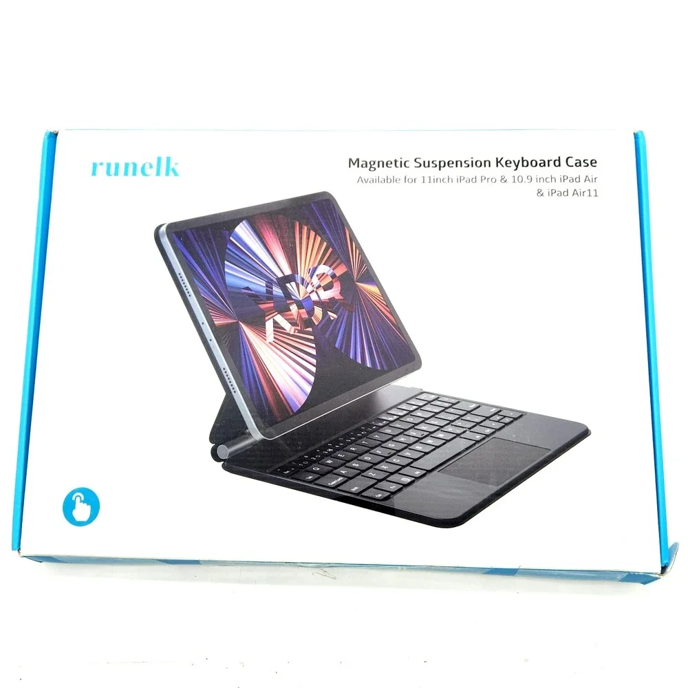 Magic-Style Keyboard Case w/ Trackpad for iPad‎ Air & Pro 11